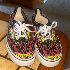 Vans Flame shoes. Excellent Like New Condition